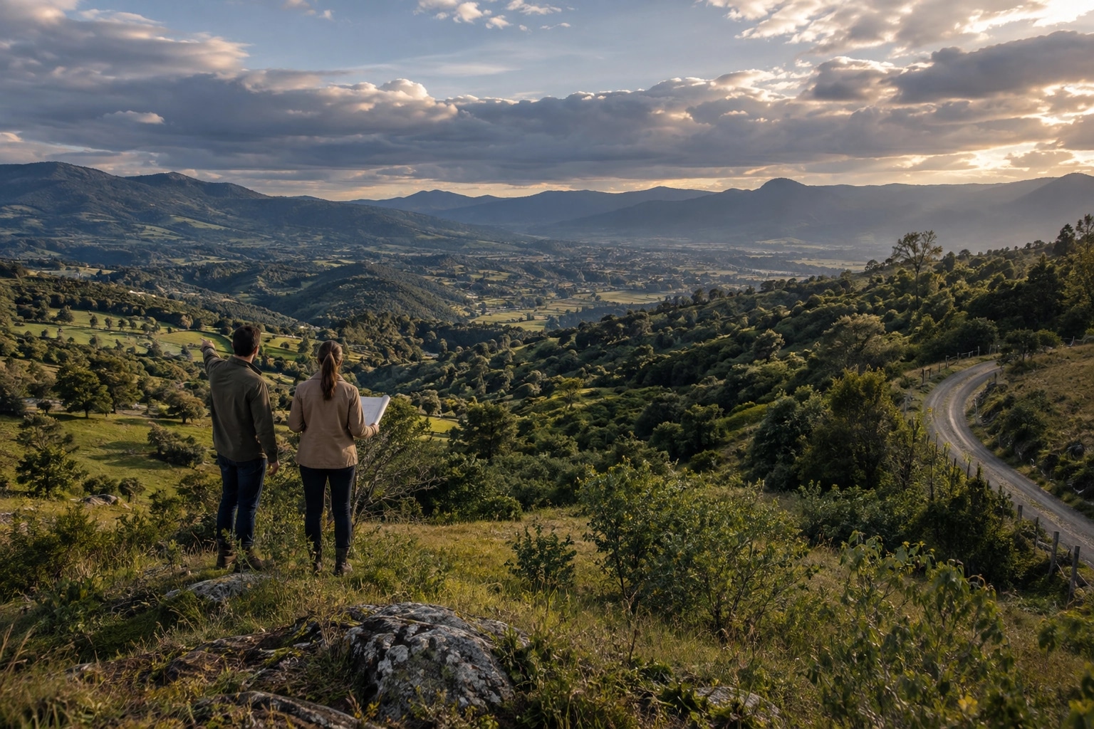 Illustrative land assessment in an Andean landscape